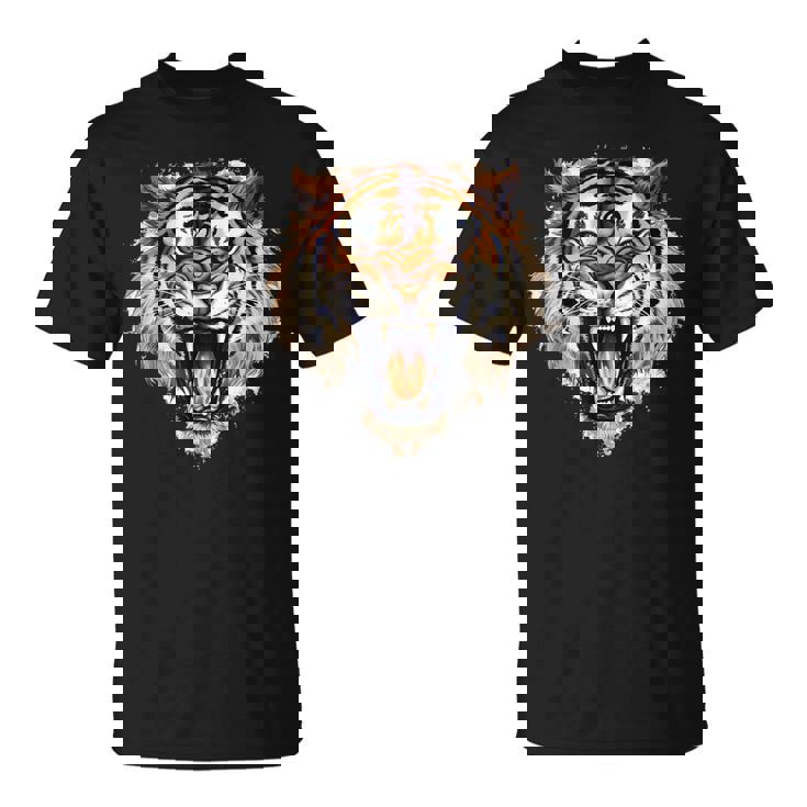 アングリータイガー、ローリングタイガー Tシャツ