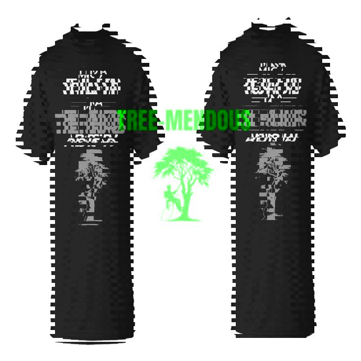 アーボリスト ダッドツリー愛好家 樹芸樹外科医クライマー Tシャツ