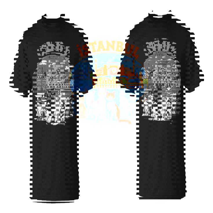 イスタンブール 猫の街 トルコ土産 トルコ猫好きギフト Tシャツ