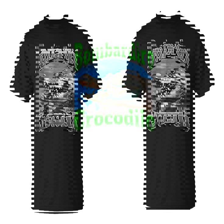 イタリアン ブレイン ロート ボンバルディーノ クロコディロ Tシャツ