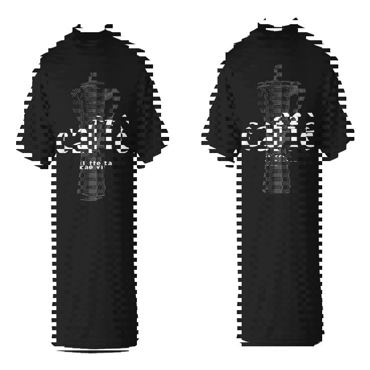 イタリアンカフェ Il Caffè Èita Coffee Is Life バリスタラテ 2 Tシャツ