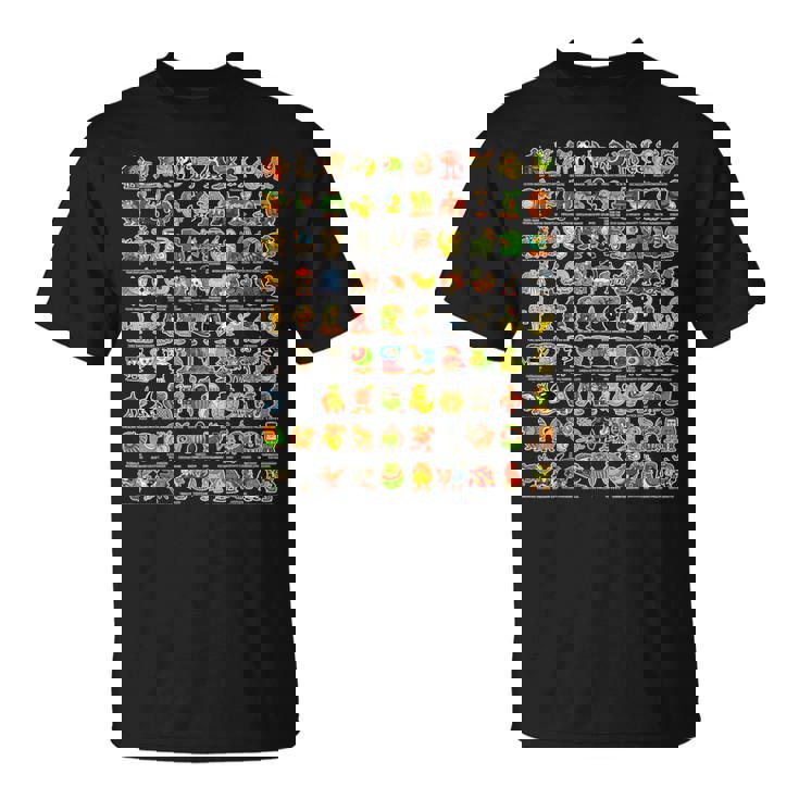 イタリア語-ブレインローz世代面白いミーム90ブレインロットキャラクター Tシャツ