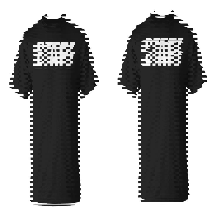 イベント、コンサート、ロード、クルーなどのスタッフ。 Tシャツ