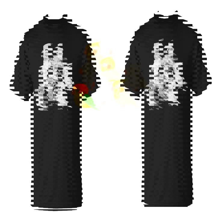 インコ かわいい 小鳥 ペット おもしろ 動物 イラスト Tシャツ