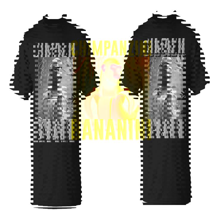 インターネットミーム 陽気なaiモンスタージョーク チンパンジーニ バナニーニ Tシャツ