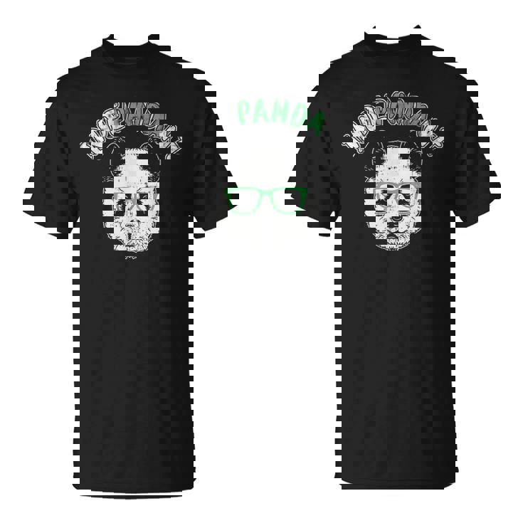 インディペンデントパンダ Nerd Bear With Brile Tシャツ