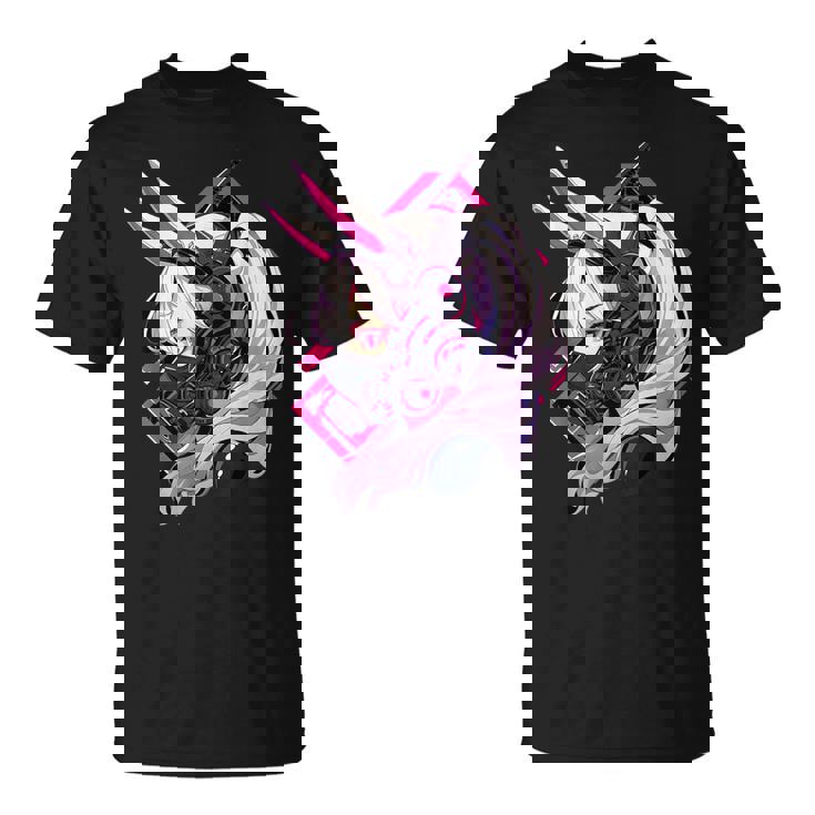 イースターバニーイヤー サイバーパンク エステティックテックウェア Tシャツ