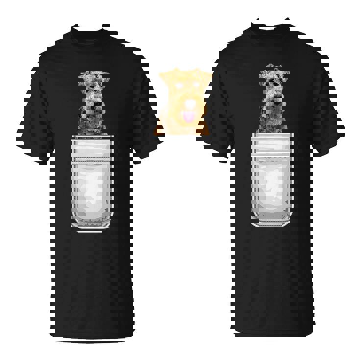 ウェルシュテリア パピー ドッグ ポケット入り Tシャツ