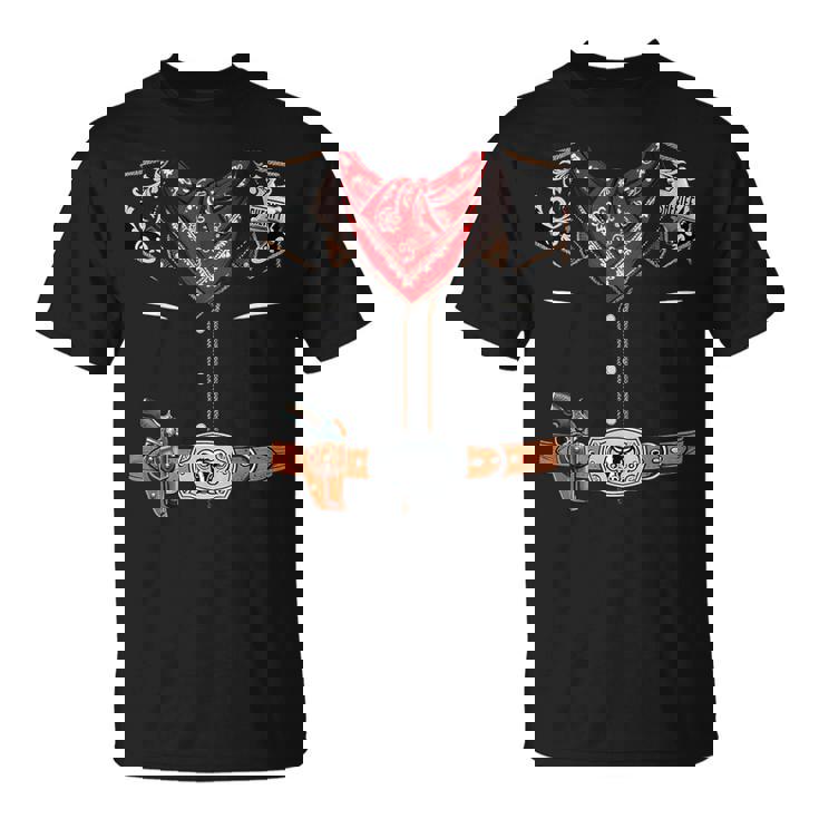 ウエスタン保安官 カウボーイベスト ハロウィンコスチューム Tシャツ