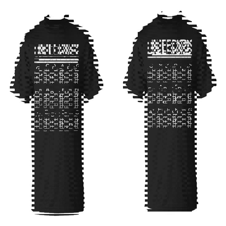 ウクレレコード 面白いプレーヤー 音楽好き ミュージシャン グラフィック Tシャツ