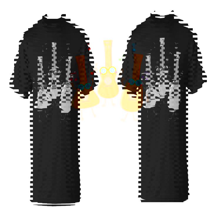 ウクレレダンス ウクレレパーティー 夏の音楽家 Tシャツ