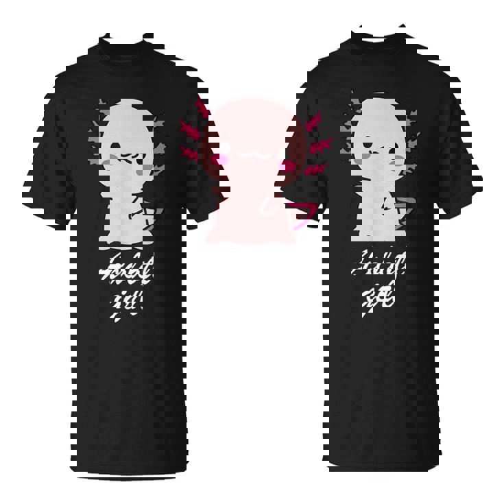 ウーパールーパーの女の子 Tシャツ