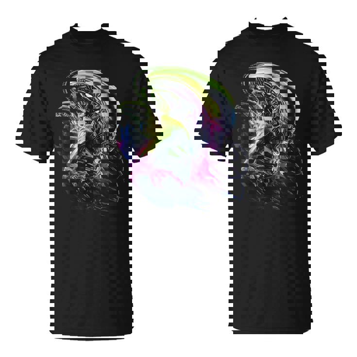 エイリアン 45 周年記念クラシック ゼノモーフ グラフィック ノベル アート Tシャツ