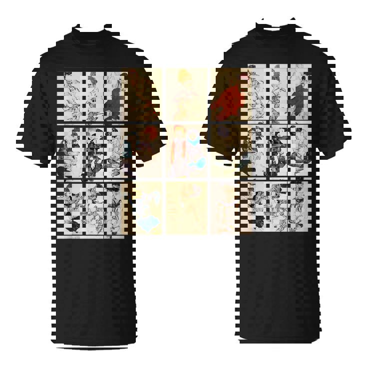 エゴン・シーレアール・ヌーボーによる有名な表現主義の肖像画 Tシャツ