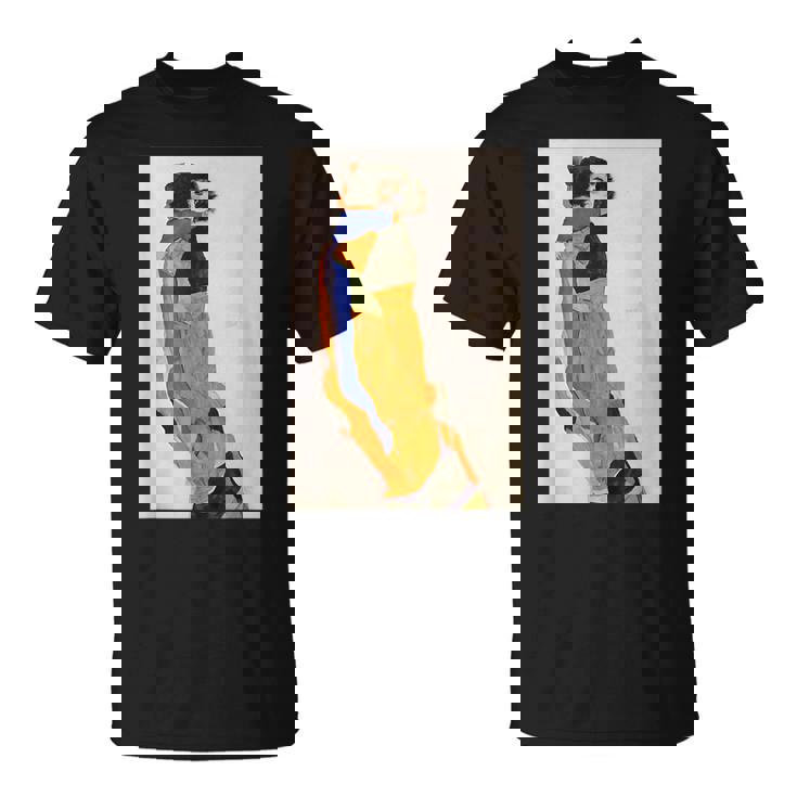 エゴン・シーレ作「ダンサー・モア」1911 Tシャツ
