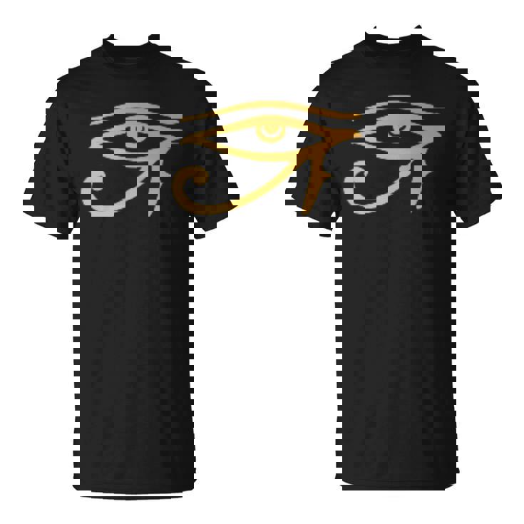 エジプトのラーの目 ホルスの目 Tシャツ