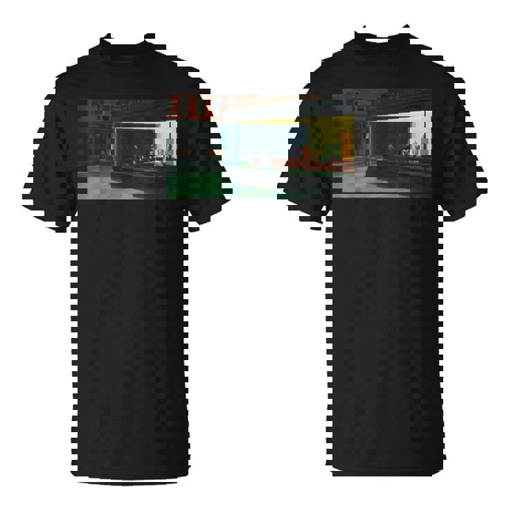 エドワード・ホッパーズ・ナイトホークス Tシャツ