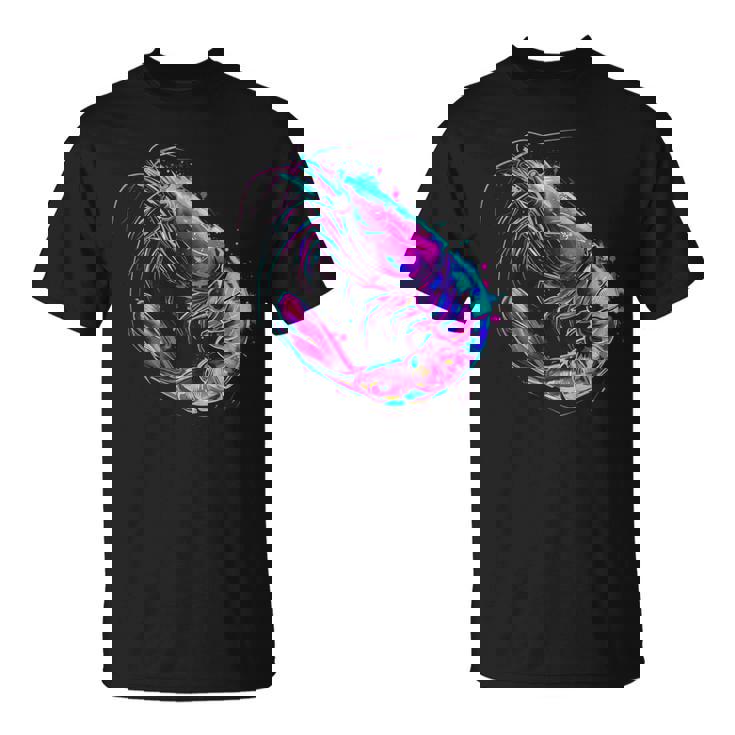 エビ 海 海 海 エビ 海 動物 海洋 哺乳類 モチーフ Tシャツ