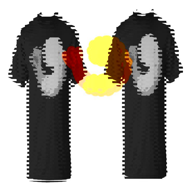 エビフライ エビの天ぷら 海老 コスチューム Tシャツ