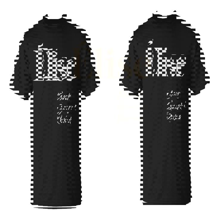 エリーゼ 威厳があり、優雅で洗練された Tシャツ