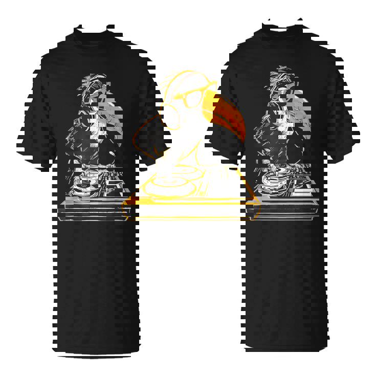 オオハシ Dj ターンテーブル Dj オオハシハウス ミュージック テクノ ビートメーカー Tシャツ