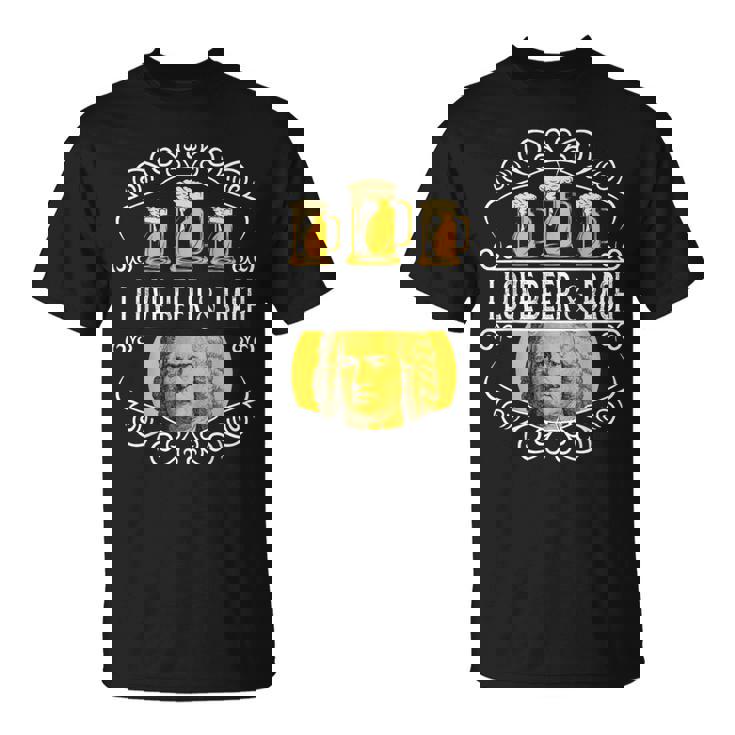 オクトーバーフェスト I Love Beer Bier & German クラシックミュージック Tシャツ