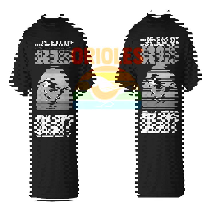 オリオールズが本当に好きだいいか？オリオール Tシャツ