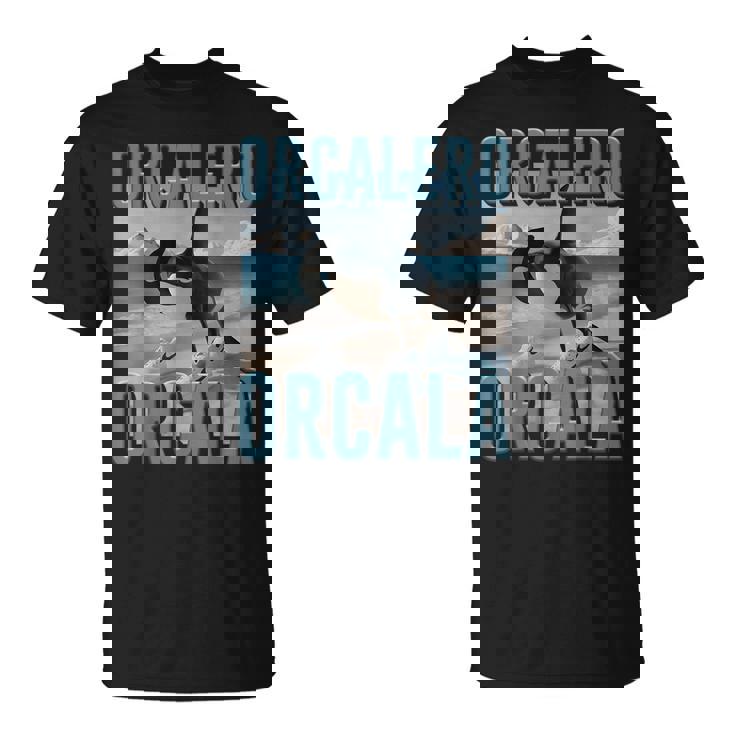 オルカレロ オルカラ オルカラ オルカ イタリア ブレイン モンスター Ai キッズ Tシャツ