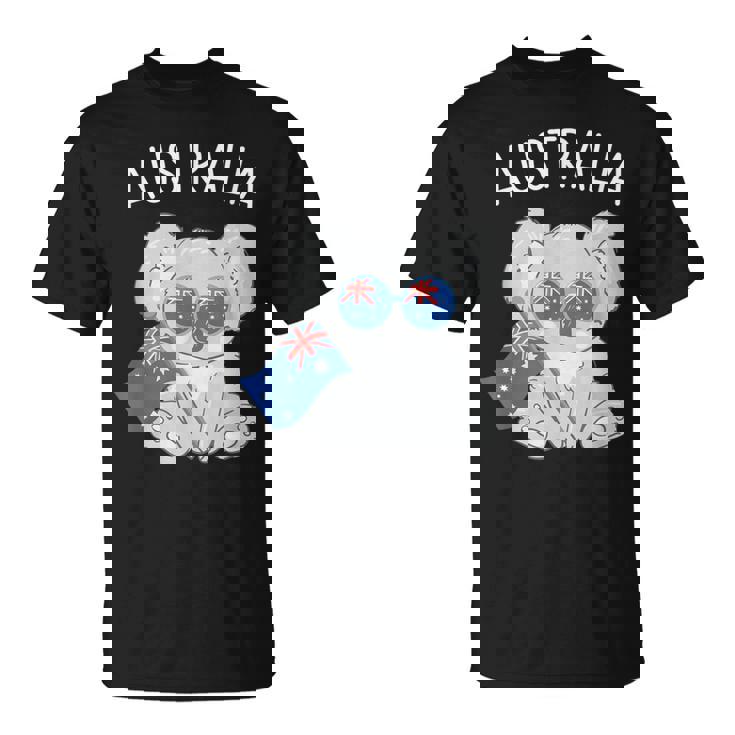 オーストラリアの国旗がかわいいコアラ Tシャツ