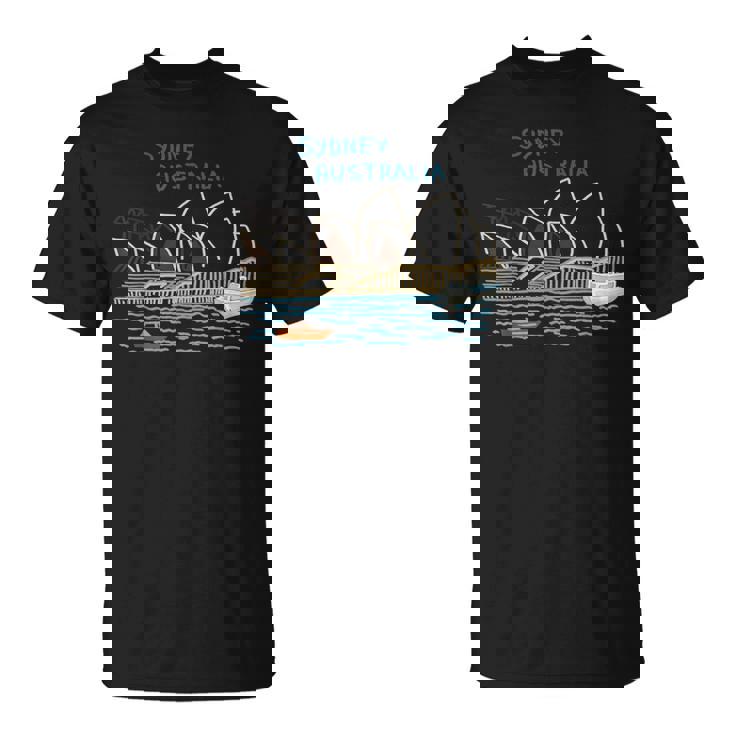 オーストラリアシドニーシティお土産ギフト 男性 女性 Tシャツ