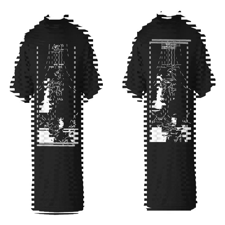 オーブリー・ビアズリーによるマリオネット3世のバレエ1894 Tシャツ