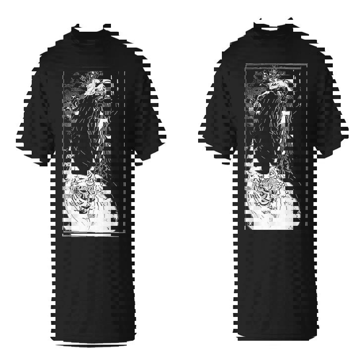 オーブリー・ビアズリーのピーコックスカート1893 Tシャツ