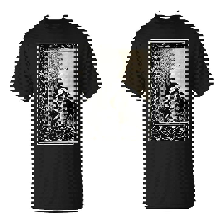 オーブリー・ビアズリー作「女に似た悪魔」1893 Tシャツ