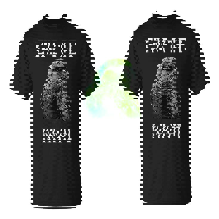 カカポ オウム ニュージーランド カカポ 鳥ave The Kakapo Tシャツ