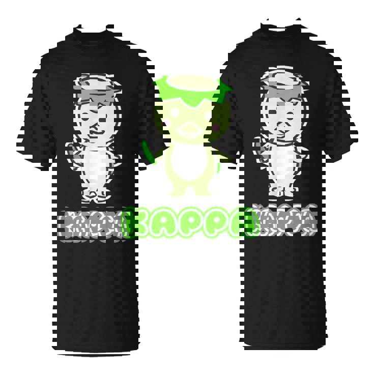 カッパ くん『セルフィー』河童【どうぶつフレンズ】きゅうり 妖怪 かわいい イラスト Tシャツ