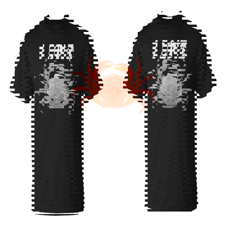 カニが大好き 美味しいカニ Tシャツ