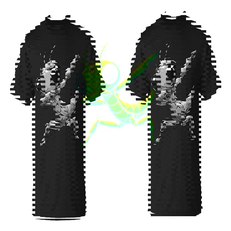 カマキリ、おかしなカマキリ Tシャツ