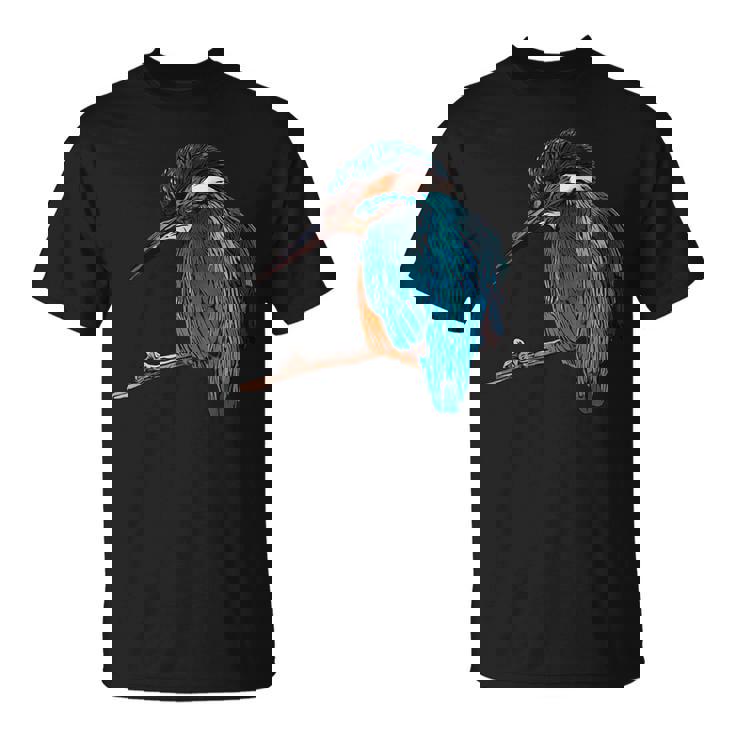 カワセミ 動物モチーフ 動物の顔 鳥モチーフ 動物モチーフ 鳥 カワセミ Tシャツ