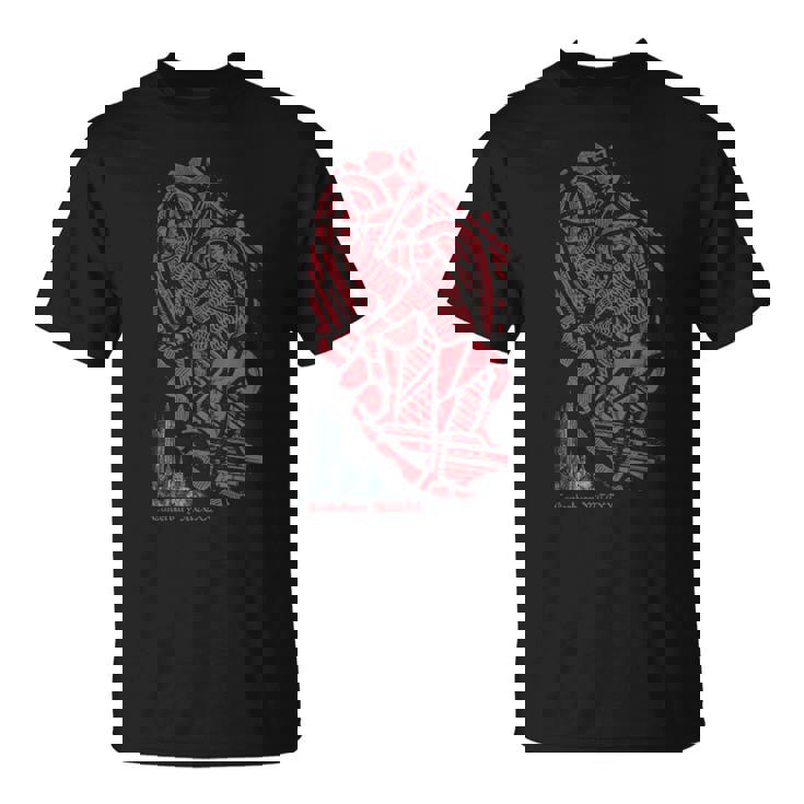 カンタベリー大聖堂ステンドグラス 3 歴史考古学 Tシャツ