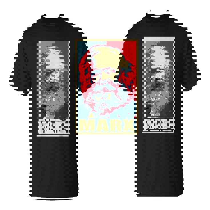 カール・マルクス プロパガンダ ポスター ポップアート Tシャツ