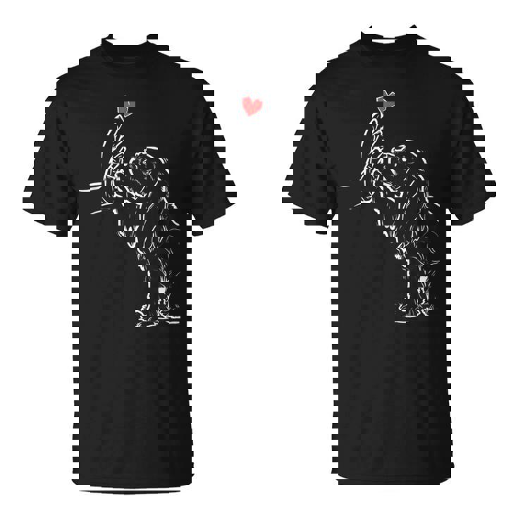 キャバリアキングチャールズスパニエルラブかわいいスパニエル Tシャツ