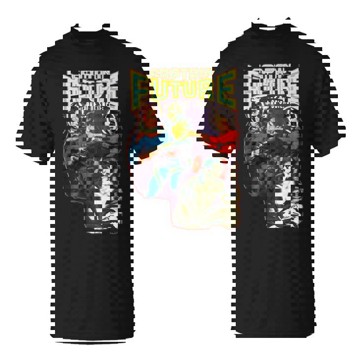 キャプテンフューチャー ヴィンテージfパルプアート Tシャツ