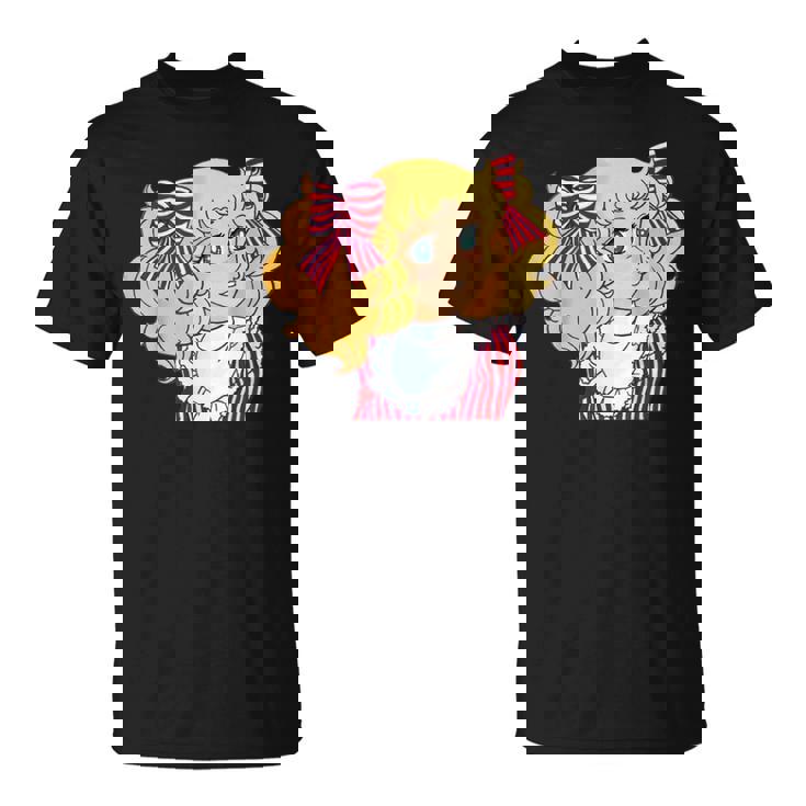 キャンディ キャンディ 日本 レトロ ヴィンテージ 80年代 アニメ 漫画 Tシャツ