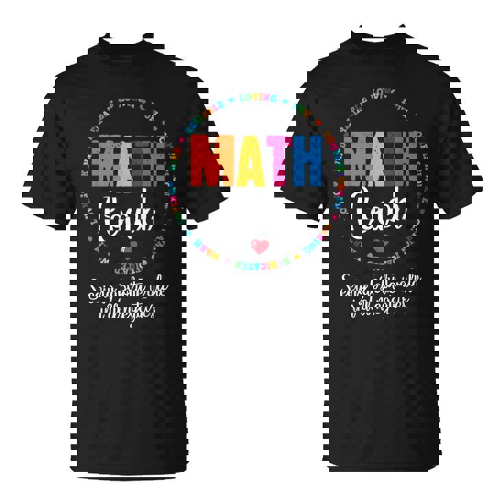 キュートな数学コーチティーシャツ 数学オタク Tシャツ