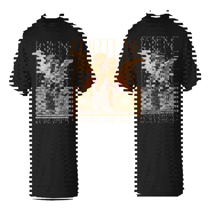 キューピッドとサイケ 2人の天使の赤ちゃん ドルフォーチュンアート Tシャツ