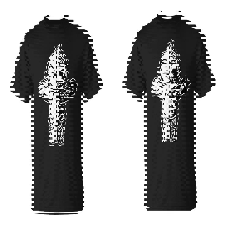 キューピー ベビー スケルトン ゾンビ Tシャツ