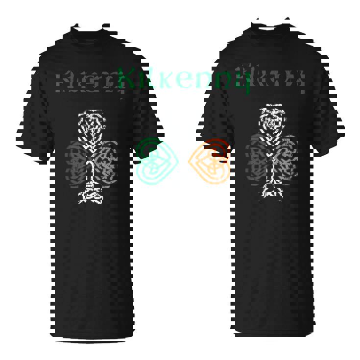 キルケニー州 シャムロック アイルランド国旗 クレイックと天井 Tシャツ