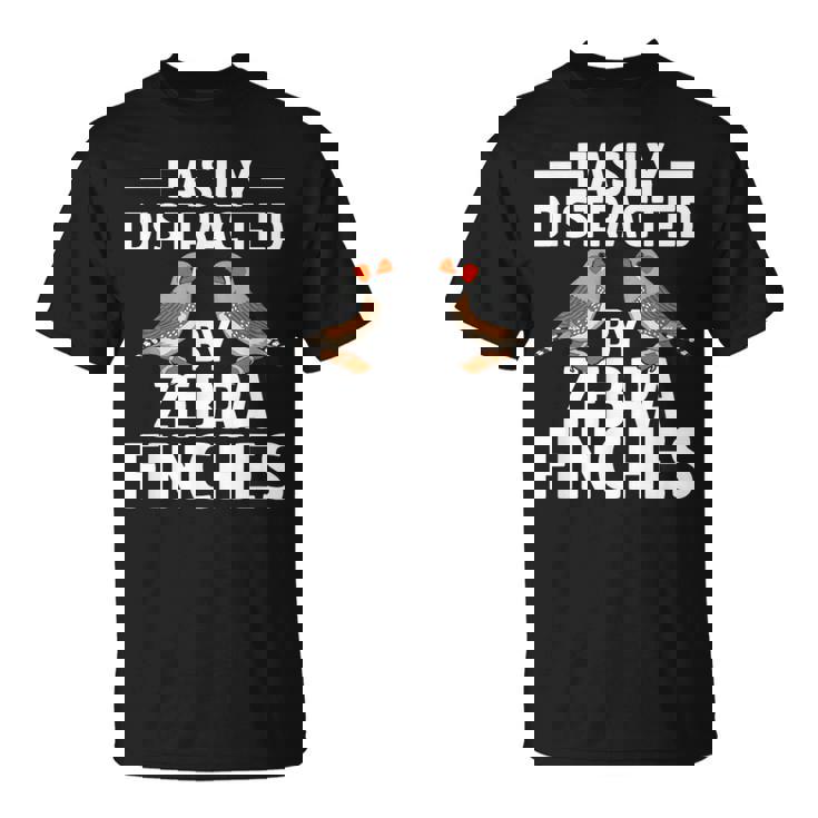 キンカチョウの飼育員はキンカチョウに気をそらされやすい Tシャツ