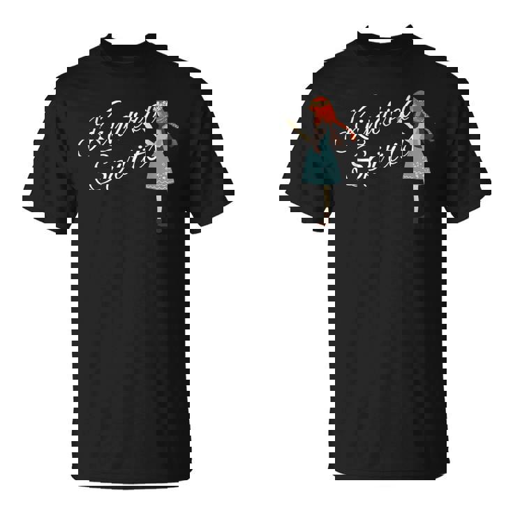 キンドレッドスピリッツ 赤髪三つ編みの女の子 Tシャツ