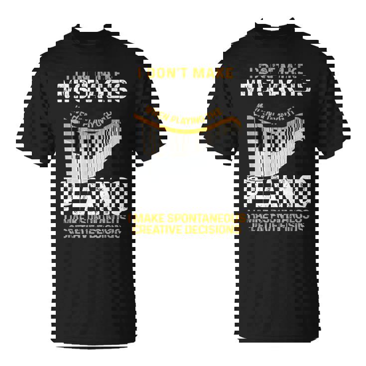 キーボード ピアニスト 面白い 音楽 ミュージシャン ピアノ奏者 恋人 Tシャツ